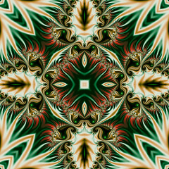 seamless pattern. fractal background. beautiful curlicues.