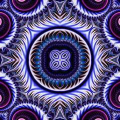 seamless pattern. fractal background. beautiful curlicues.