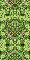 Fractodome Colorful Seamless Fractal Patterns