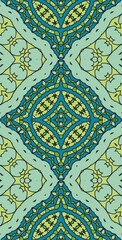 Fractodome Colorful Seamless Fractal Patterns