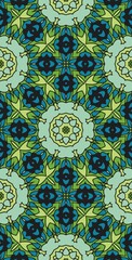 Fractodome Colorful Seamless Fractal Patterns