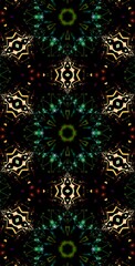 Fractodome Colorful Seamless Fractal Patterns