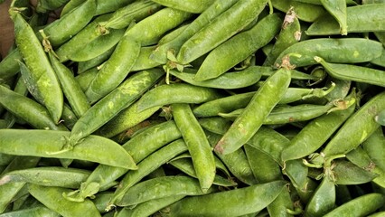 green bean in the market