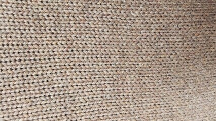 close up sewn wool texture