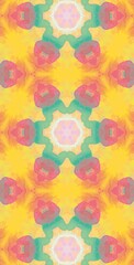 Fractodome Colorful Seamless Fractal Patterns