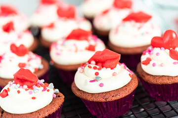 Red velvet cupcakes
