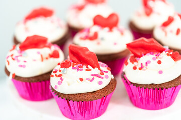 Red velvet cupcakes