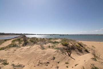 Isla Cristina, Huelva, Spain. The return of the fishing boats to the port.