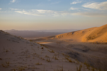 Fototapeta na wymiar Mojave Desert Dunes