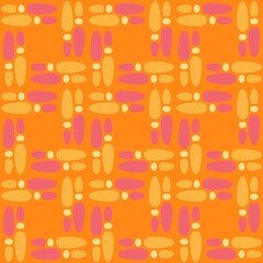 Simple abstract seamless pattern - accent for any surfaces.