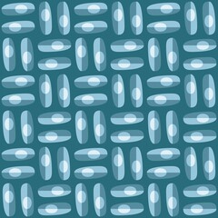 Simple abstract seamless pattern - accent for any surfaces.