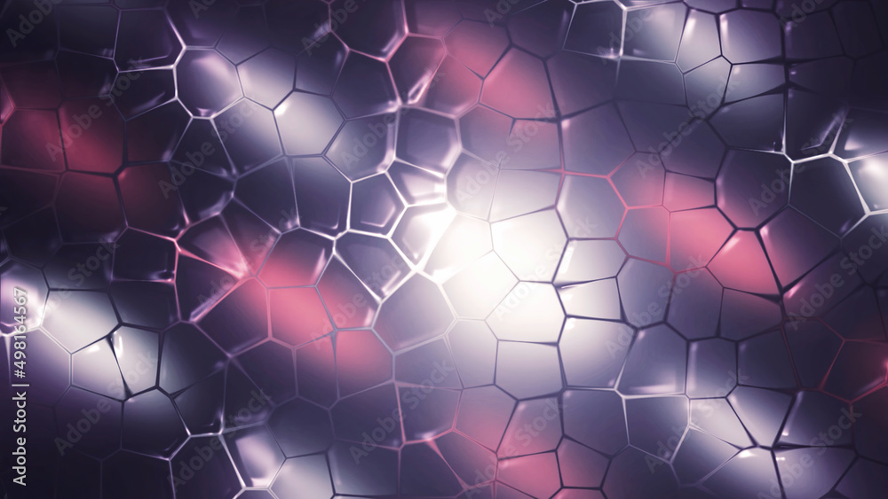 Poster moving mosaic pattern with bubbles. motion. colorful background with moving bubbles. flowing bubbles