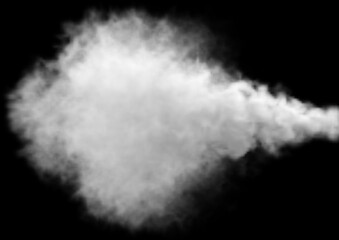 Smoke on black background realistic smoke overlay for different projects design background for promo, trailer, titles, text, opener backdrop