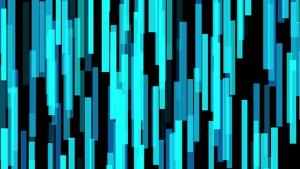 Blue overlap lines. Computer generated 3d render