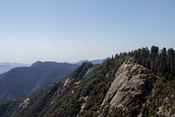 Fototapeta na wymiar Sierra Nevada Views in Sequoia