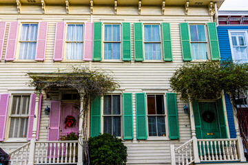 Home in The Downtown Historic District, Savannah, Georgia, USA