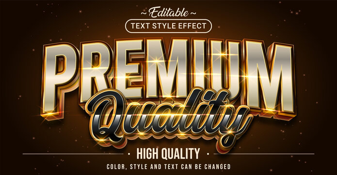 Editable text style effect - Premium Quality text style theme.