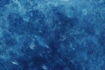 Blue cement wall background with abstract pattern in retro concept for wallpaper or graphic design