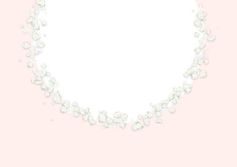 カスミソウフレーム（ピンク）