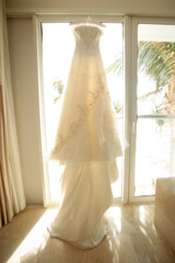 ウエディングで新婦がきるウエディングドレス