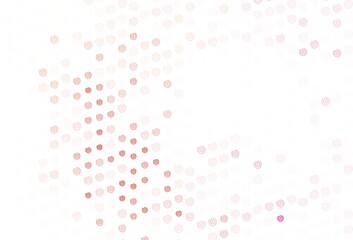 Light Red vector texture with curved lines.