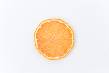 Fresh Citrus Fruit. Lemon, Orange, Mandarin, Grapefruit on Solid White Colored Background.