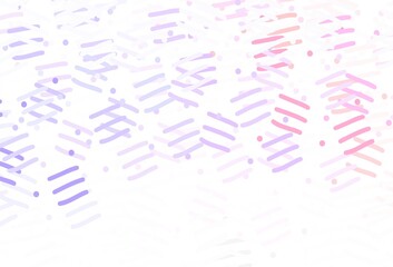 Light Pink, Yellow vector texture with colored lines.