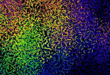 Fototapeta premium Dark Multicolor vector background with straight lines.