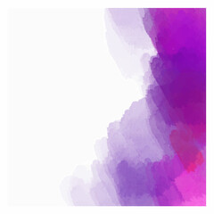 Trend abstract watercolor background. The color splashing in the paper.It is a hand drawn.
