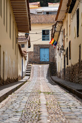 Calle en Cusco - Streets in Cuzco, Peru
