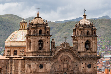 Cúpula de la Iglesia de la Compañia de Jesus, Cusco, Peru - Dome of the Iglesia de la Compañia...
