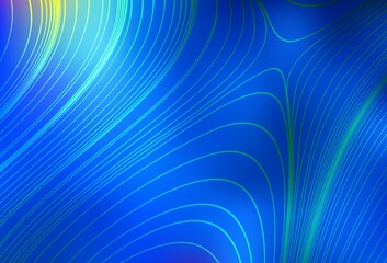 Light BLUE vector abstract blurred layout.