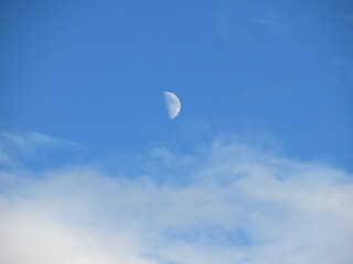 Moon and Clouds
