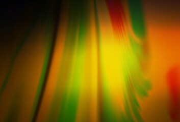 Dark Orange vector abstract blurred background.