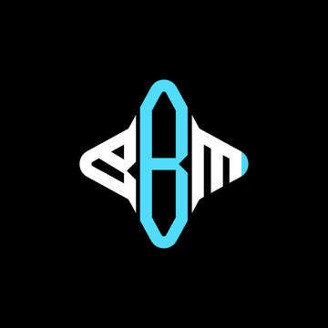 BBM letter logo creative  design with vector graphic