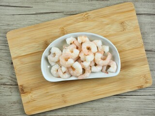 작은새우, 요리재료, 해산물