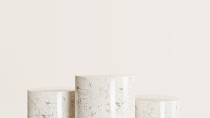 marble podium product stand stage promotion