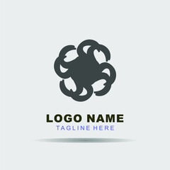 Chakra icon logo symbol - vector