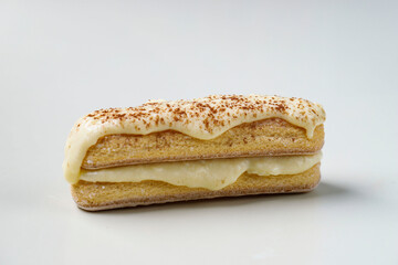 Mini Tiramisu on Cream Pastel.