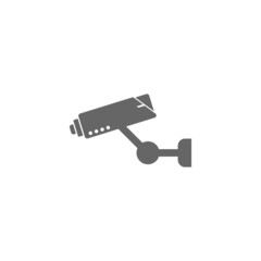 CCTV icon flat design illustration template
