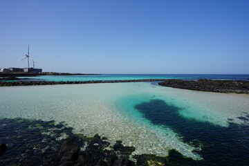 fantastic clear water and color