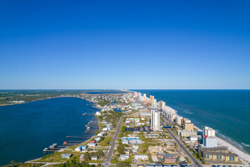 Obraz premium view of the alabama gulf coast 