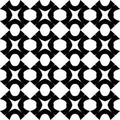 Abstract Black White Seamless pattern. Modern stylish texture with Bold stripes. Geometric abstract background.Cute abstract geometric shape pattern design in black and white. Repeat seamless.