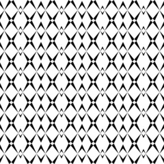 Fototapeta premium Abstract Black White Seamless pattern. Modern stylish texture with Bold stripes. Geometric abstract background.Cute abstract geometric shape pattern design in black and white. Repeat seamless.