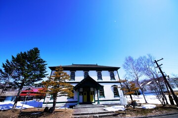 歴史的建造物の北海道開拓の村