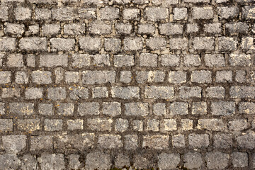 Texture of old stone wall. Natural background.