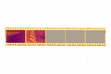 film roll with film strip