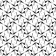 Seamless background. Design with manual hatching. Textile. Ethnic boho ornament. Vector illustration for web design or print.Black color lines.Great design for fabric,textile,cover,wrapping paper,back