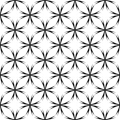 Fototapeta premium Seamless background. Design with manual hatching. Textile. Ethnic boho ornament. Vector illustration for web design or print.Black color lines.Great design for fabric,textile,cover,wrapping paper,back
