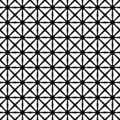 Modern stylish graphic geometric black and white backdrop.Tibetan scallop tile ornament in black and white..Digital image with a psychedelic stripes.abstract classical. Modern stylish texture.